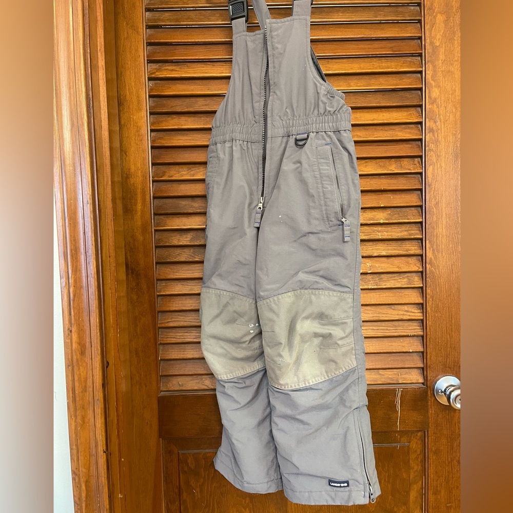 Kids size 5 Land’s End WATERPROOF snow overalls